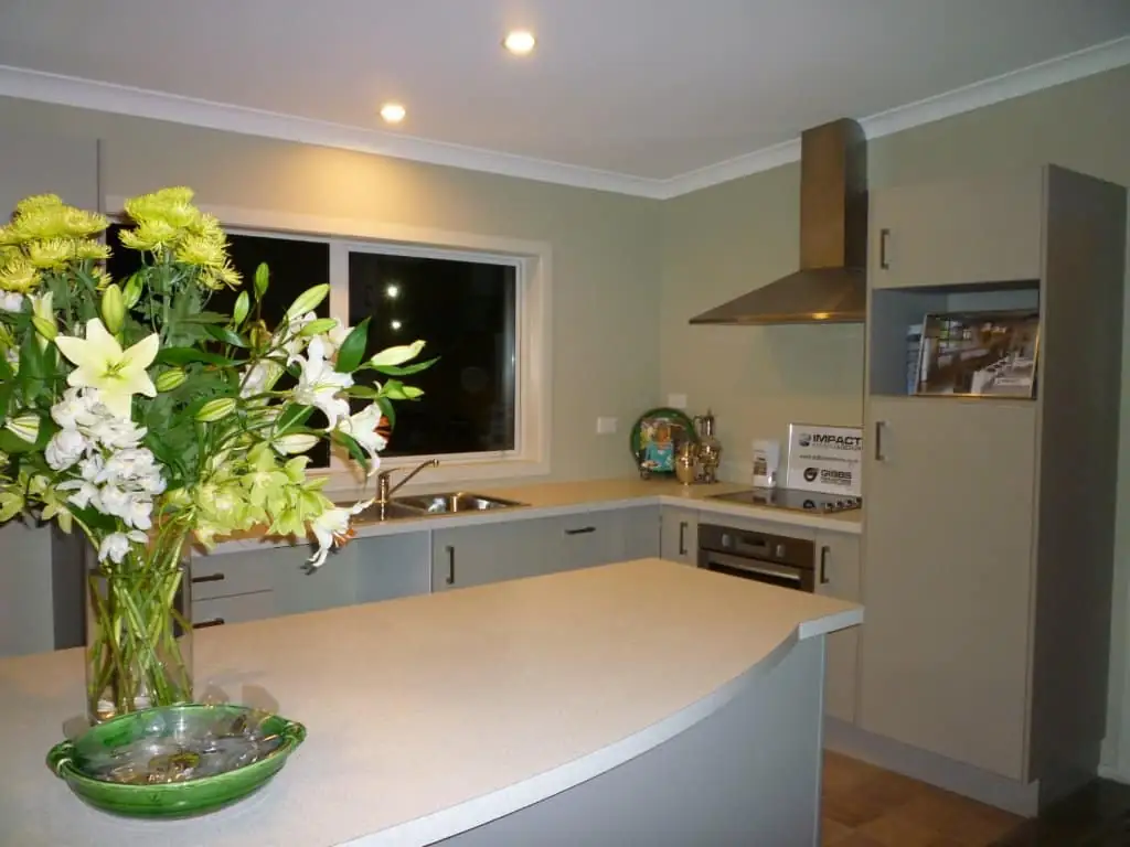 Finished kitchen